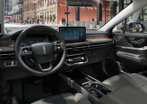 The interior dashboard of 2024 Lincoln Corsair® SUV is shown here. | Thomasville Lincoln in Thomasville GA